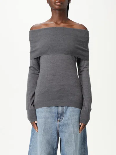 STELLA MCCARTNEY SWEATER STELLA MCCARTNEY WOMAN COLOR GREY,H19168020