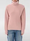 Stella Mccartney Women's High Neck Cashmere Sweater In Pink
