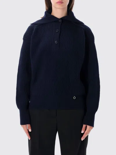 Stella Mccartney Sweater Woman Color Blue In 蓝色