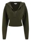 Stella Mccartney Sweaters Dark Khaki In Green