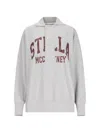 Stella Mccartney Varsity Polo Sweatshirt In Grey