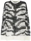 Stella Mccartney Openwork Sweater In Multicolour