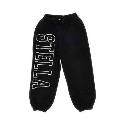 STELLA MCCARTNEY SWEATPANTS WITH LOGO PRINT KIDS