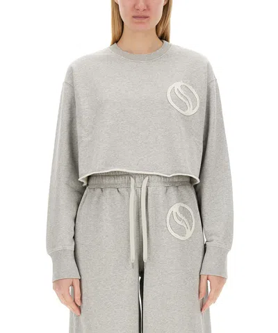 Stella Mccartney Sweatshirt In Gray