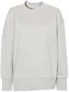 Stella Mccartney Woman Sweatshirt Grey Size 0-2 Cotton