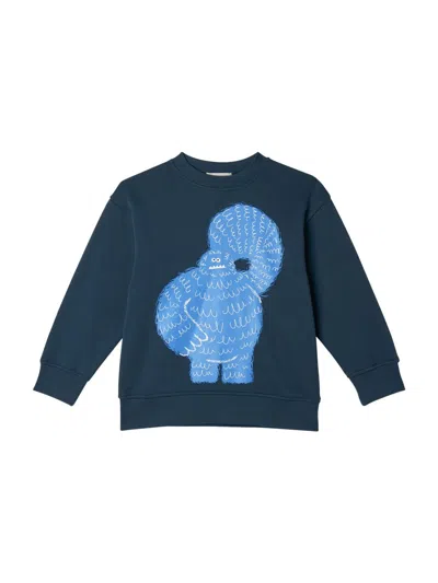 Stella Mccartney Sweatshirt In Blue