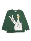 Stella Mccartney Sweatshirt In Green