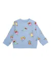 Stella Mccartney Graphic-print Sweatshirt In Light Blue