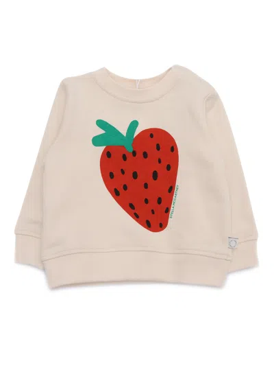Stella Mccartney Babies' Sweatshirt In Neutral