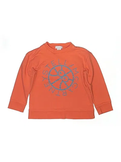 Pre-owned Stella Mccartney Kids'  Sweatshirt In Orange