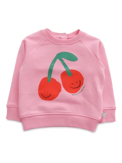 Stella Mccartney Kids' Sweatshirt In Pink
