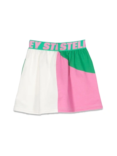 Stella Mccartney Kids' Sweatshirt Skirt In Multicolour