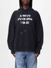 Stella Mccartney Text-print Hoodie In Black