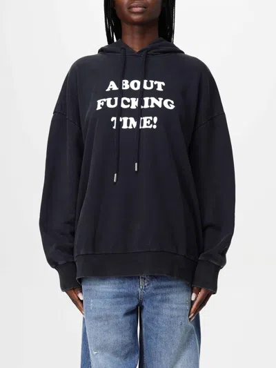 STELLA MCCARTNEY SWEATSHIRT STELLA MCCARTNEY WOMAN COLOR BLACK,423810002