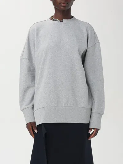 STELLA MCCARTNEY SWEATSHIRT STELLA MCCARTNEY WOMAN COLOR GREY,F79622020