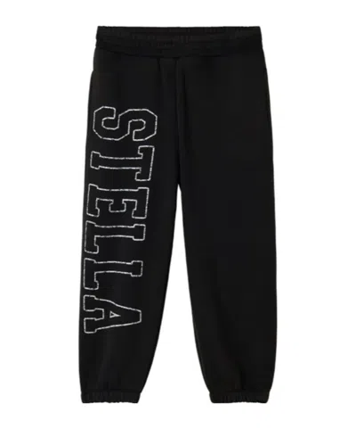 Stella Mccartney Kids' Sweatshirt Trousers In Black