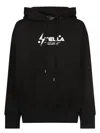 Stella Mccartney Cotton Hoodie In Black