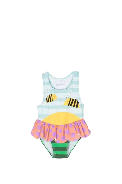 Stella Mccartney Babies' Swimming Suit In Multicolor