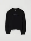 Stella Mccartney Embroidered Fleece Top In Black