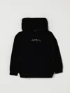 Stella Mccartney Embroidered-logo Hoodie In Black