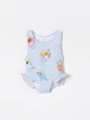 Stella Mccartney Swimsuit  Kids Kids Color Gnawed Blue In Gnawed Blue