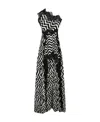 Stella Mccartney Macey Silk Dress In Black