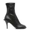 Stella Mccartney Ryder Sock Ankle Boots With Heel In Black