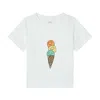 Stella Mccartney Baby Boys Ice Cream T-shirt In Cream