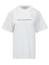 Stella Mccartney Womens Ivory Iconic Logo-print Cotton-jersey T-shirt In White
