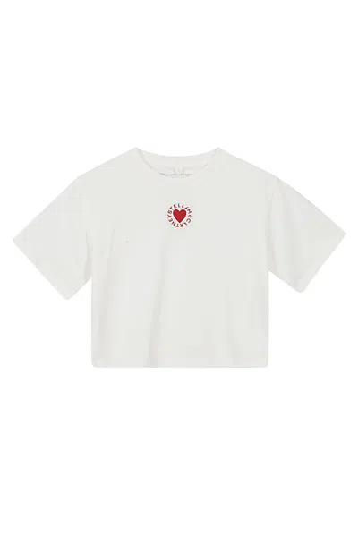 Stella Mccartney Kids' T Shirt In Ivory