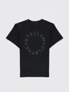 Stella Mccartney T-shirt With Logo In Blue