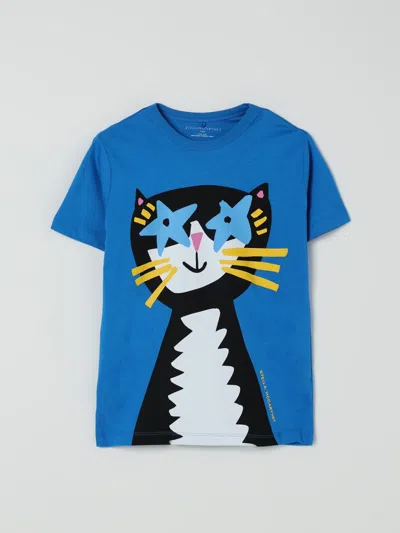 Stella Mccartney T-shirt  Kids Kids Color Gnawed Blue