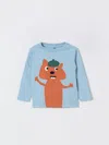 Stella Mccartney T-shirt  Kids Kids Color Gnawed Blue In Blue