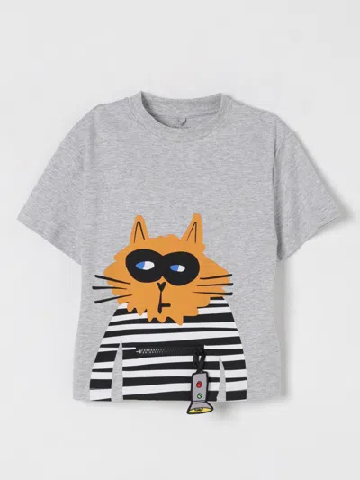 STELLA MCCARTNEY T-SHIRT STELLA MCCARTNEY KIDS KIDS COLOR GREY,G52234020