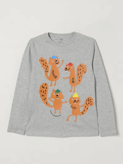 STELLA MCCARTNEY T-SHIRT STELLA MCCARTNEY KIDS KIDS COLOR GREY,H40014020