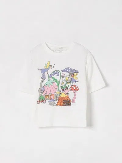 Stella Mccartney T-shirt  Kids Kinder Farbe Ivory