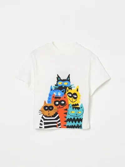 Stella Mccartney T-shirt  Kids Kinder Farbe Ivory