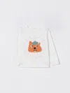 Stella Mccartney T-shirt  Kids Kids Color Ivory In Animal Print