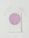 Stella Mccartney T-shirt  Kids Kids Color Ivory In Purple