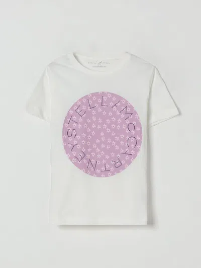 Stella Mccartney T-shirt  Kids Kids Color Ivory In Purple