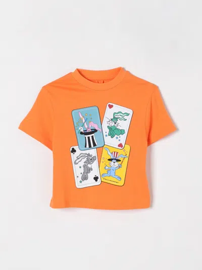 Stella Mccartney T-shirt  Kids Kinder Farbe Lobster