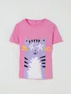 Stella Mccartney T-shirt Con Stampa In Pink