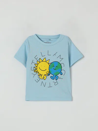 Stella Mccartney Babies' T-shirt  Kids Kids Color Sky Blue