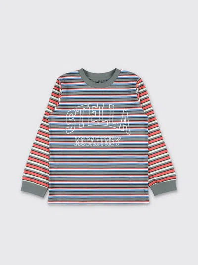 STELLA MCCARTNEY T-SHIRT STELLA MCCARTNEY KIDS KIDS COLOR STRIPED,H42176051