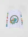 Stella Mccartney Printed Cotton Jersey T-shirt In White