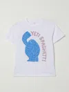 Stella Mccartney Yeti-spaghetti-print T-shirt In White