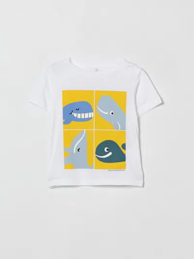 Stella Mccartney Babies' Tシャツ  Kids ボーイ カラー ホワイト In White