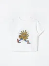 STELLA MCCARTNEY T-SHIRT STELLA MCCARTNEY KIDS KIDS COLOR IVORY,F92363044