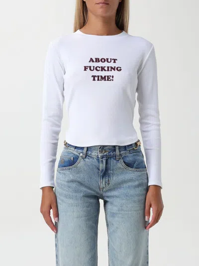 STELLA MCCARTNEY T-SHIRT STELLA MCCARTNEY WOMAN COLOR BEIGE,F95312022