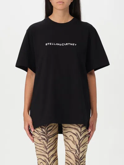 STELLA MCCARTNEY T-SHIRT STELLA MCCARTNEY WOMAN COLOR BLACK,F71178002